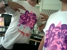 Me and Functionist wearing the same T-shirt at work... big no no.